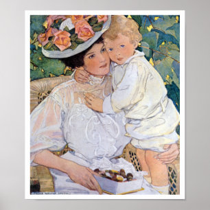 Poster Mãe e Filho, Jessie Willcox Smith