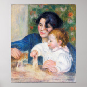Poster Mãe e Filho, Renoir