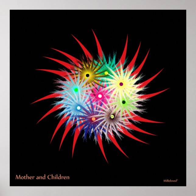 Póster Mãe e Filhos (Frente)