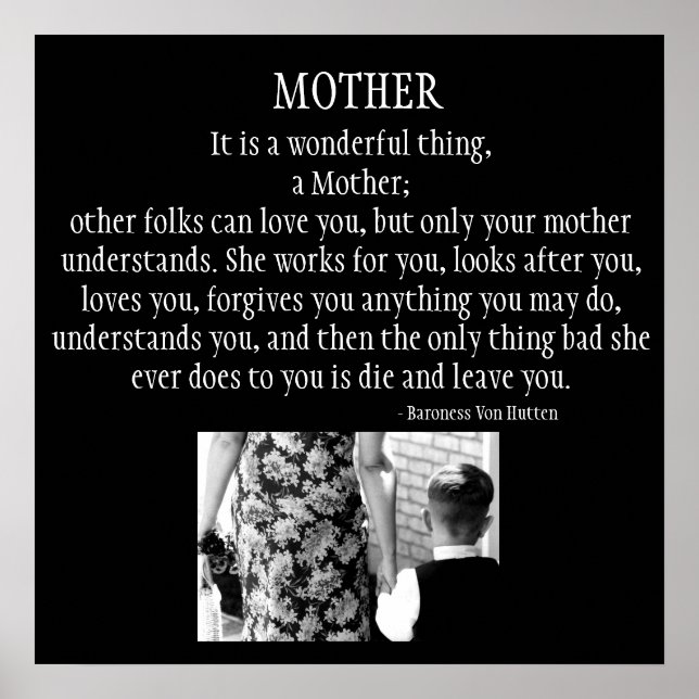 Póster Mãe É Uma Coisa Maravilhosa (Frente)