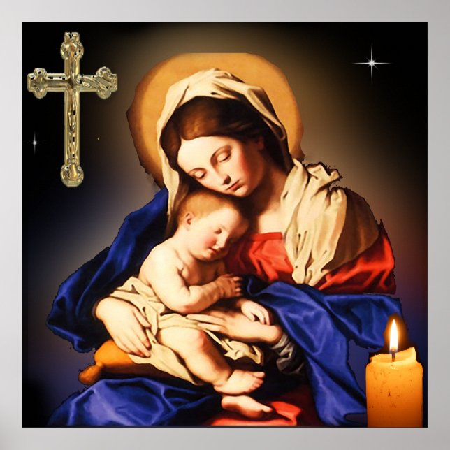 Póster Mãe Mary Arte (Frente)