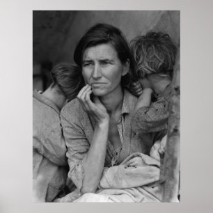 Póster Mãe migrante