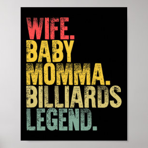 Poster Mãe Mulheres Engraçadas Camisa Esposa Ba