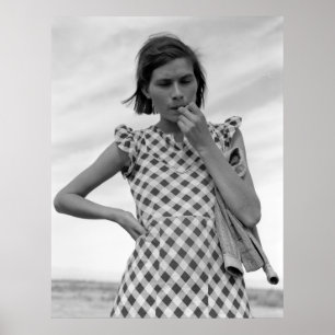 Póster Mãe nova em Califórnia 1937