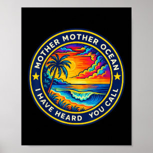 Poster Mãe Oceano Mãe Ouvi Você Chamar De Engraçado.