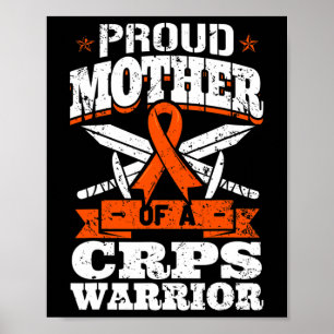 Poster Mãe Orgulhosa De Um Guerreiro Crps Rsd Conscientiz