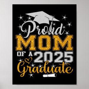 Poster Mãe Orgulhosa De Uma Graduação De Mais velho Cl 20