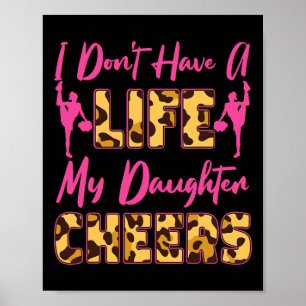 Poster Mãe Pai Mãe Pai Filha Torcendo Liderança