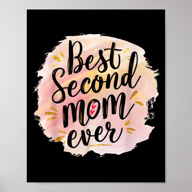 Poster Mãe segunda mãe sempre dia das mães  (Frente)