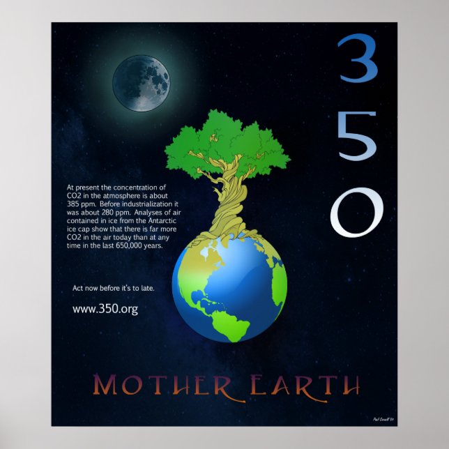 Poster Mãe Terra 350 (Frente)