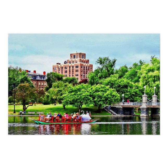 Póster Mães de Boston - Jardim Público de Boston (Frente)