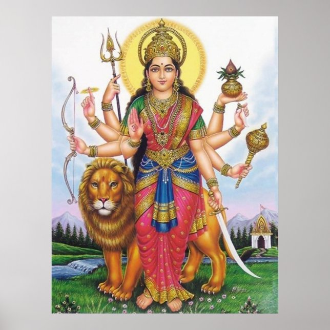 Póster Mães Durga (Frente)