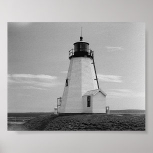 Poster mães duxbury de um farol suave.