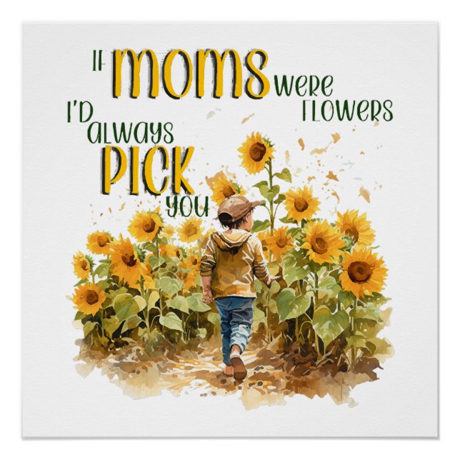 Póster mães eram flores (Frente)