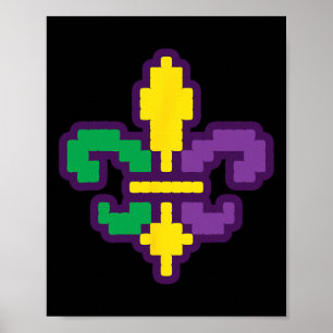 Poster Mães retrorreflectoras do jogador de vídeo do Jest