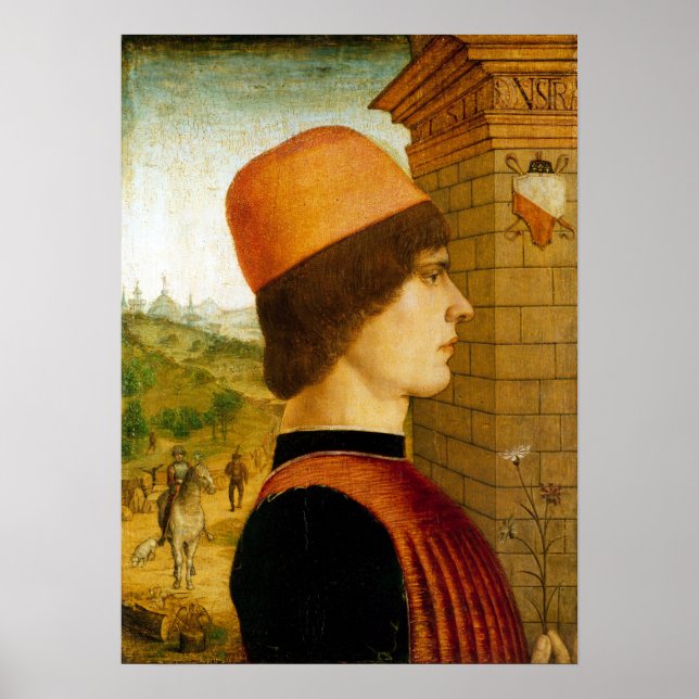 Poster Maestro delle Storie del Pane Retrato de um Homem (Frente)