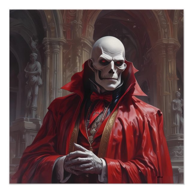 Póster Maestro Phibes Pára o Relógio (Frente)