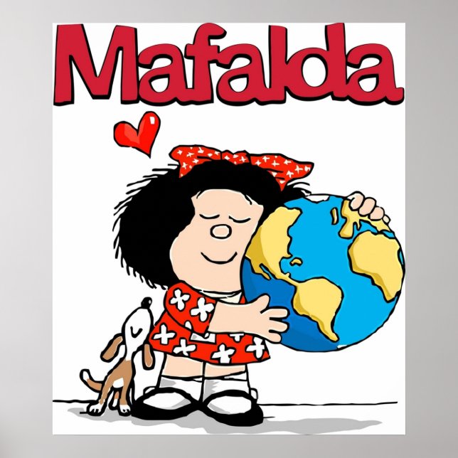 Poster Mafalda ama Terra (Frente)