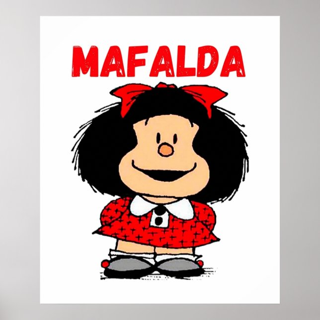 Poster Mafalda tripla (Frente)