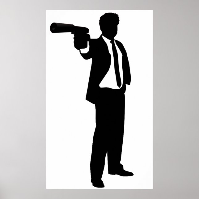 PÓSTER MAFIA HITMAN. (Frente)