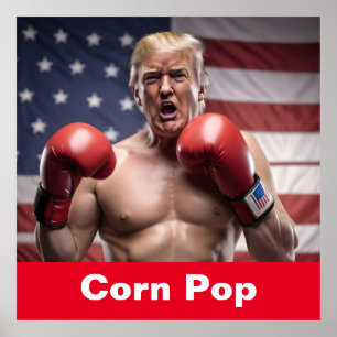 Poster Maga Corn Pop Trump