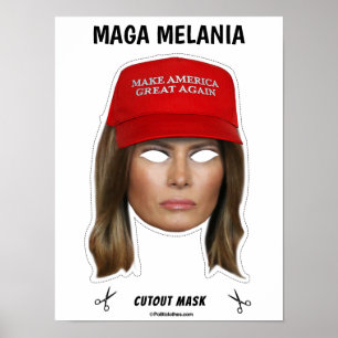 Poster MAGA MELANIA Halloween