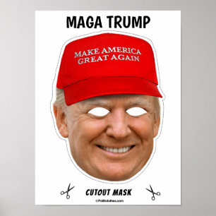 Poster MAGA TRUMP Halloween