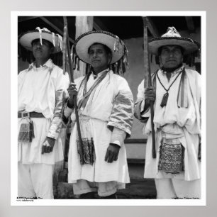 Póster Magdalenas, Chiapas, México