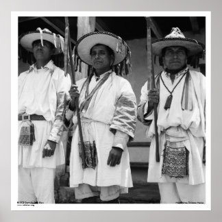 Póster Magdalenas, Chiapas, México