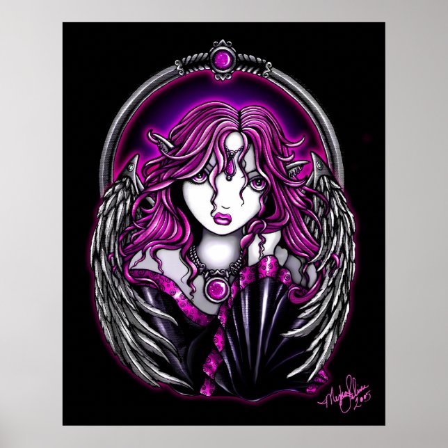 Poster Magenta Guardian Angel (Frente)