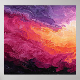 Poster MagentaSunSet