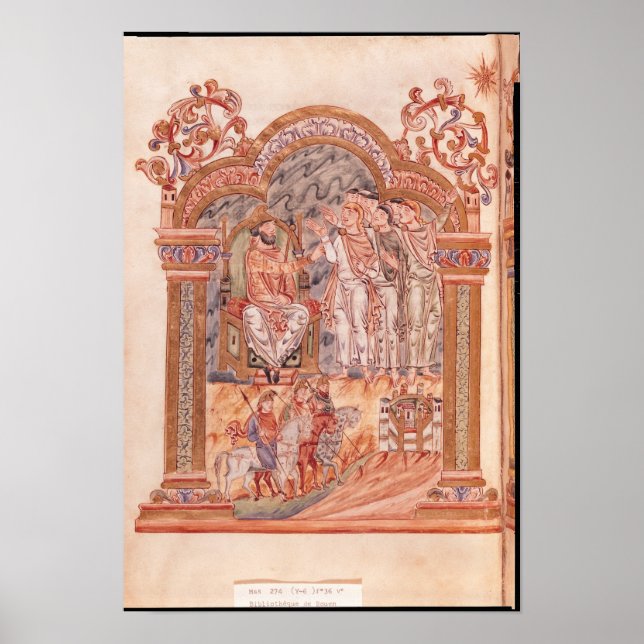 Póster Magi visitando o rei Herod (Frente)