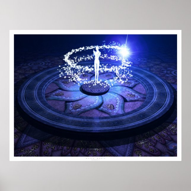 Póster Magia Branca (Frente)