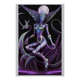 Póster Magia da Meia-Noite da Donzela Lunar