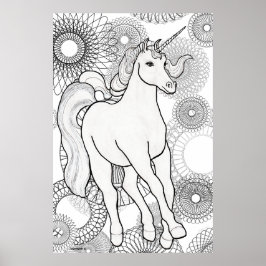 Poster Magia de Unicórnio