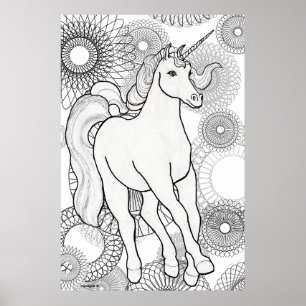 Poster Magia de Unicórnio
