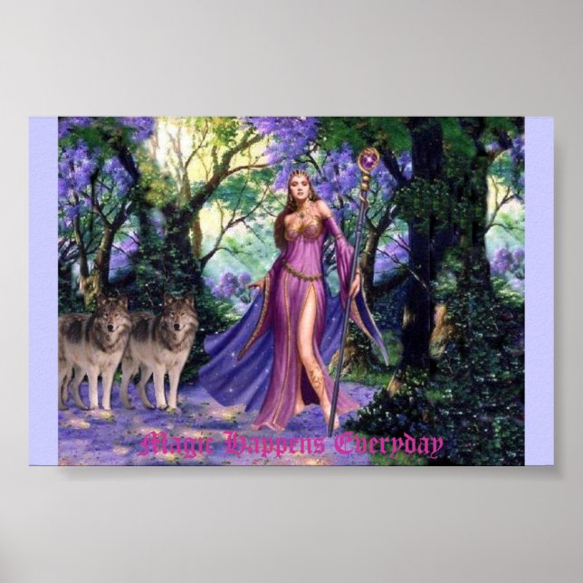 Póster Magia do dia a dia (Frente)