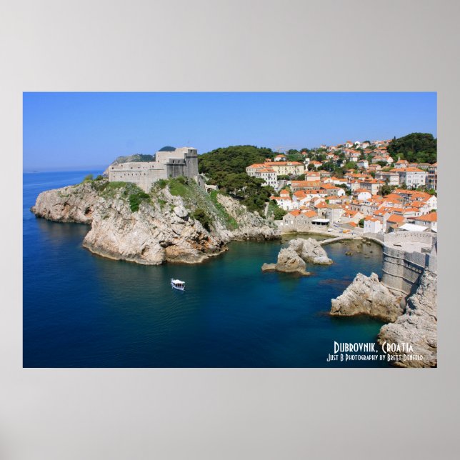 Póster Magia em Dubrovnik (Frente)