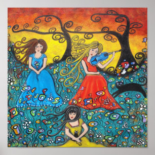 Póster Magia No Vento