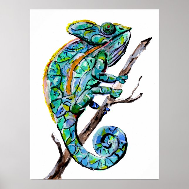 Poster Magic Chameleon (Frente)