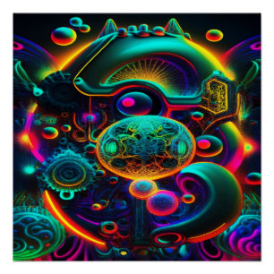 Póster Magic Construct Wonders