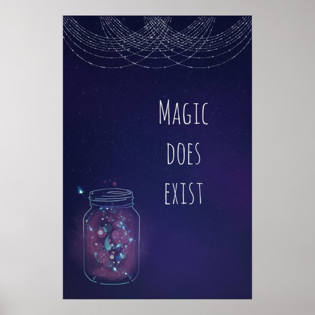 Poster Magic Existe FireFly Jar (Frente)