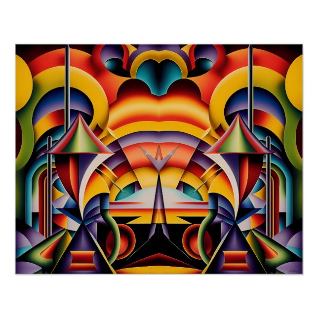 Póster Magic Faces in Magic Places (Frente)