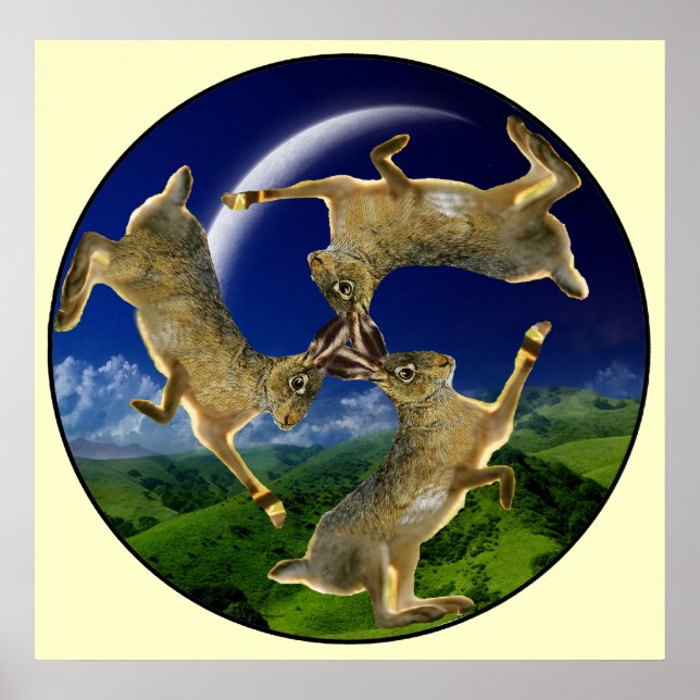 Póster Magic Hares (Frente)