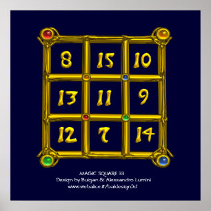 PÓSTER MAGIC SQUARE 33