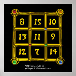 PÓSTER MAGIC SQUARE 33