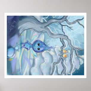 Poster Mágica do inverno