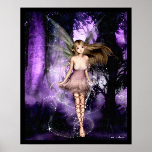 Póster Mágica Floresta (Frente)