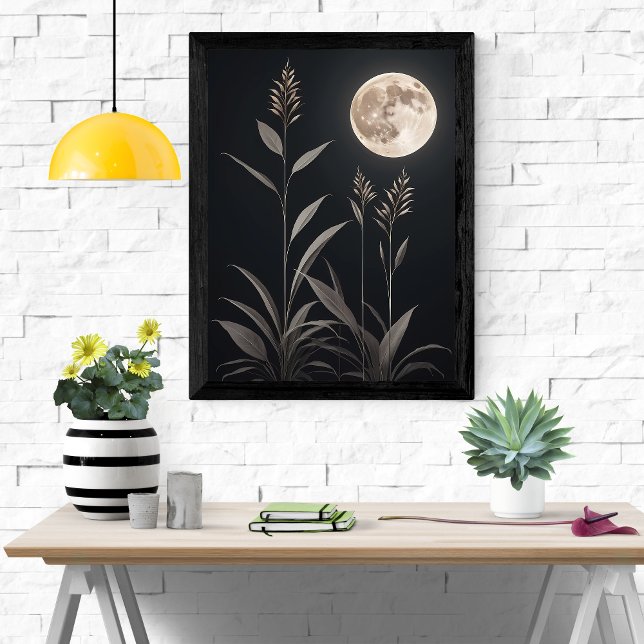 Poster Mágica lunar minimalista (Criador carregado)