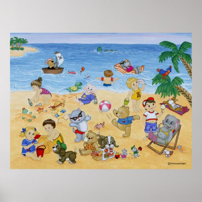 Poster Mágica marinha (Frente)